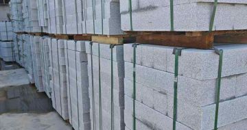 林芝芝麻白路牙石，路侧石