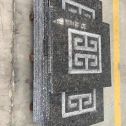 林芝英国棕回纹雕刻版