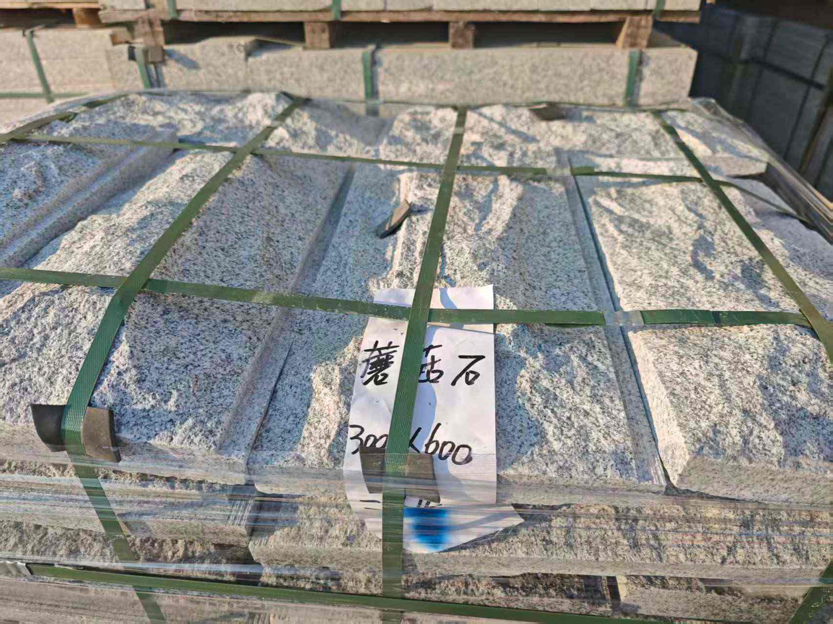 林芝芝麻白蘑菇石，自然面