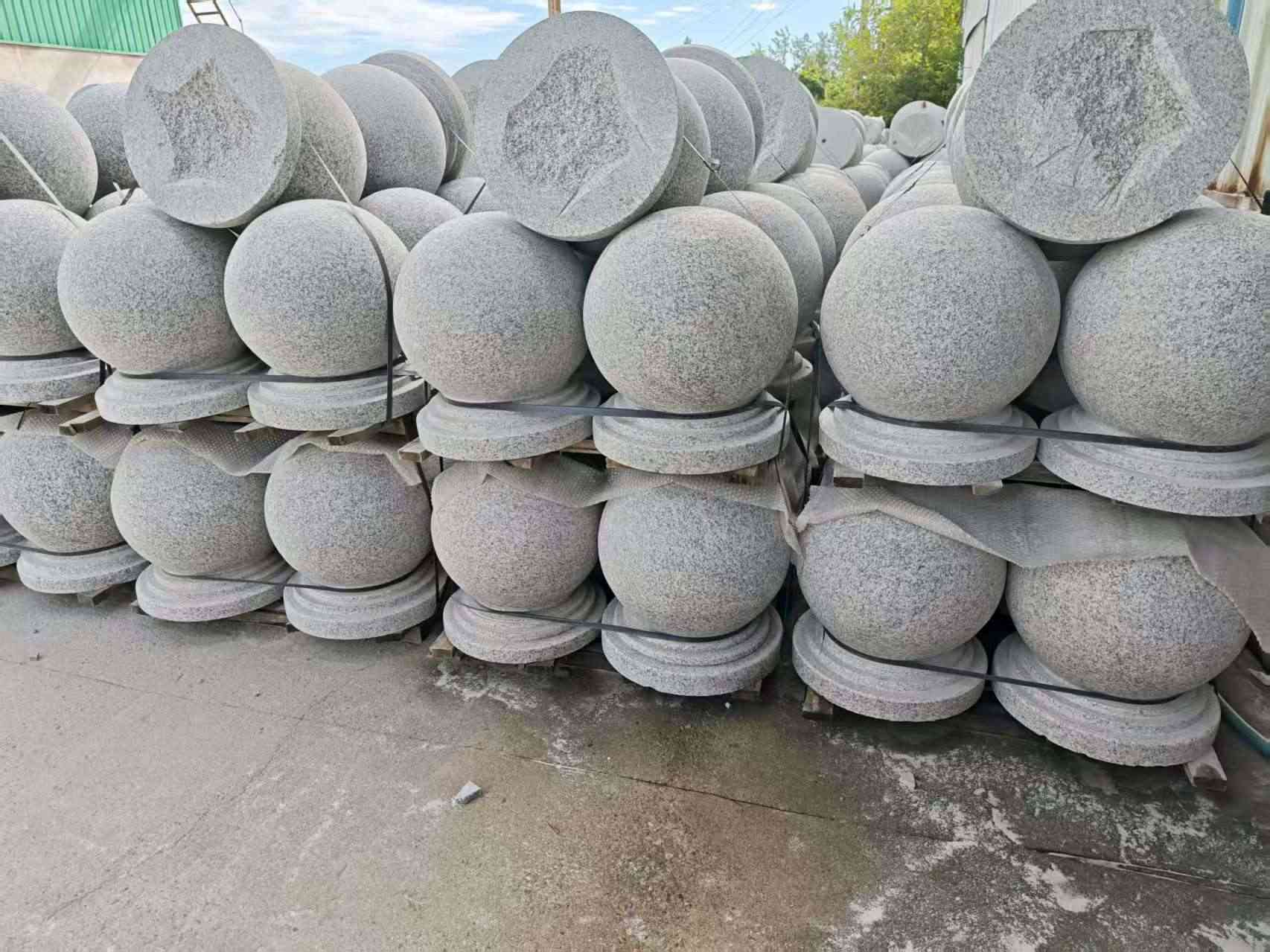 林芝圆球石球挡车球